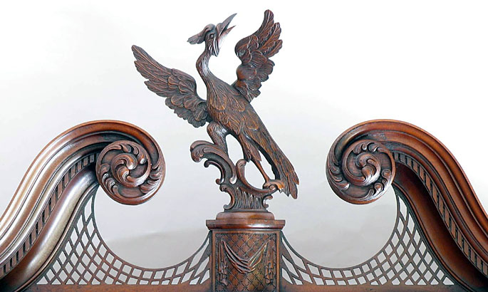 DETAIL OF PHOENIX CARTOUCHE