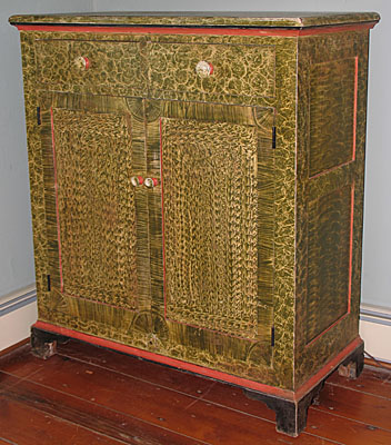 JELLY CUPBOARD, POPLAR, PAINT FINISH, PRIMARY WOOD IS OPTIONAL (CUP431)